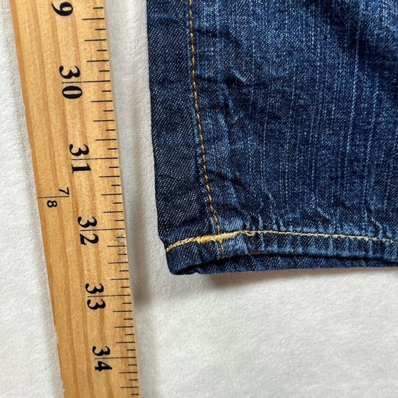 Polo Ralph Lauren 38W 34L Carver Heritage Men's Relaxed Denim Vintage Blue Jeans - Picture 15 of 16